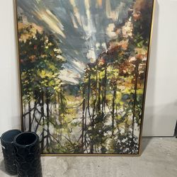 Framed Ballard Painting