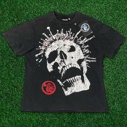 Hellstar Skull Crown T-shirt Size XL