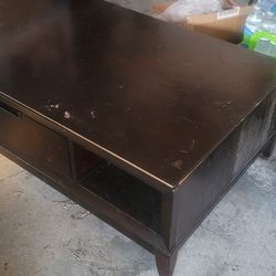 Coffee Table ☕ With Storage Bin 