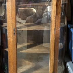 Antique oak china csbiney