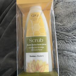 Gigi Double Action Facial Scrub Brand New!! 