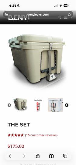 Deny Locks Yeti cooler lock