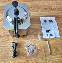 Vevor Electric Cheese Dispenser With Pump, 10.5" x 9" x 9"