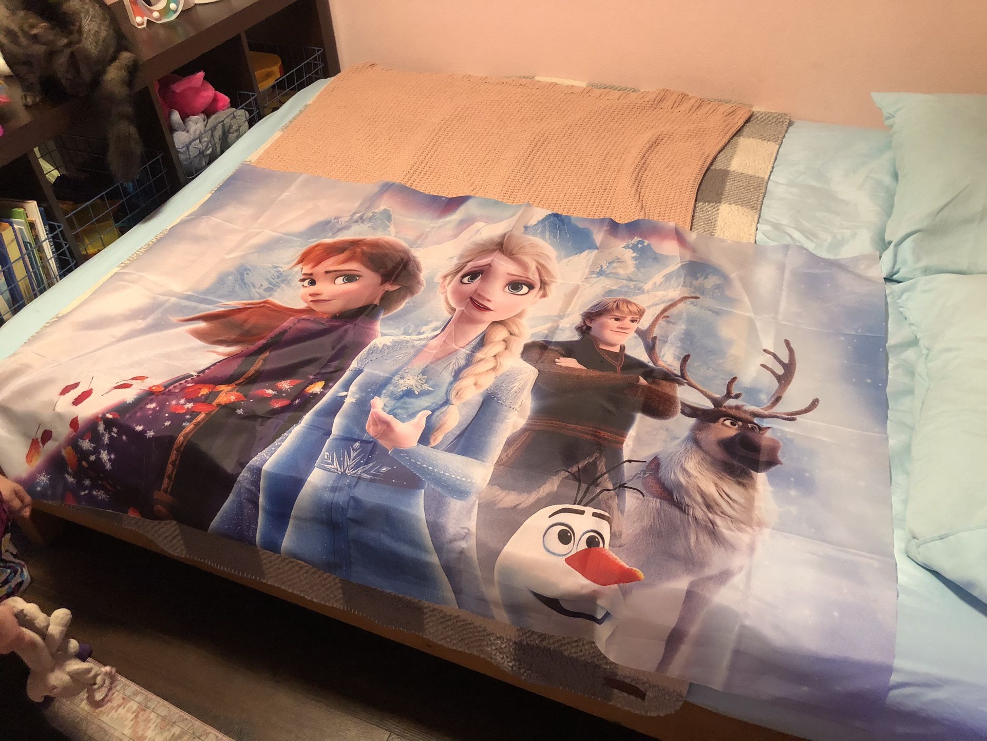 Elsa Anna Frozen Tapestry 