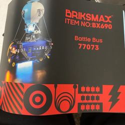 Light Kit For Lego Fortnite Battle Bus (new)