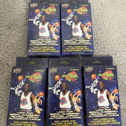5x 2026 Upper Deck- Space Jam 30th Anniversary 12 Card Hanger Box Sealed