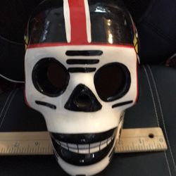 Cardinal Candy Skull