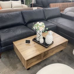 New Leather Sectional Sofa Delivery Available 