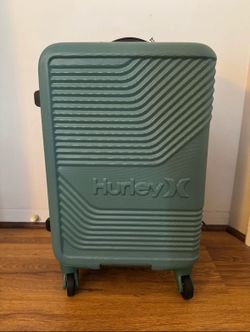 Teal Green Hurley Carryon Suitcase
