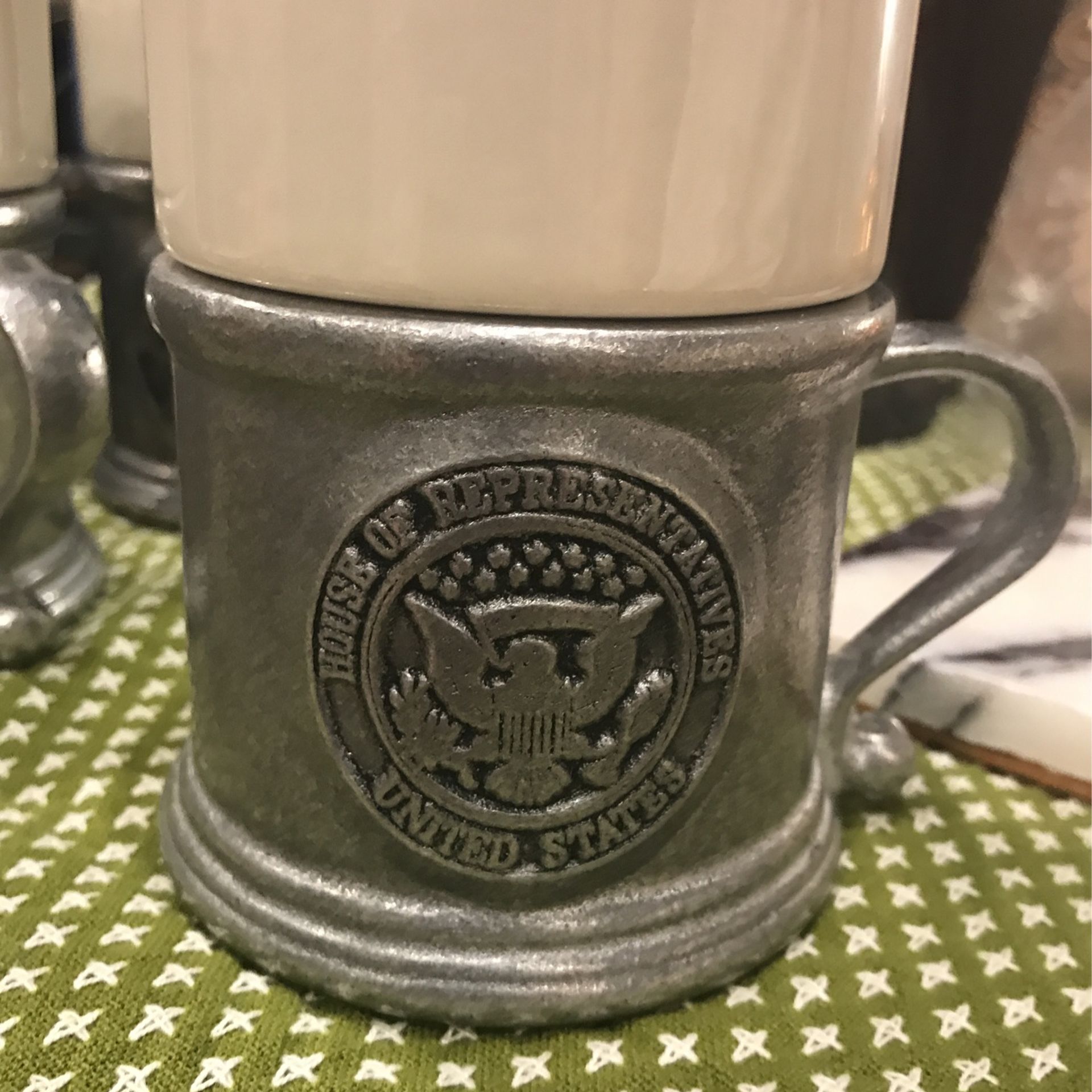 PEWTER HOUSE OF REPRESENTATIVE CUP UNITED STATES