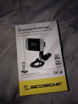 Fm Transmitter/ blue tooth