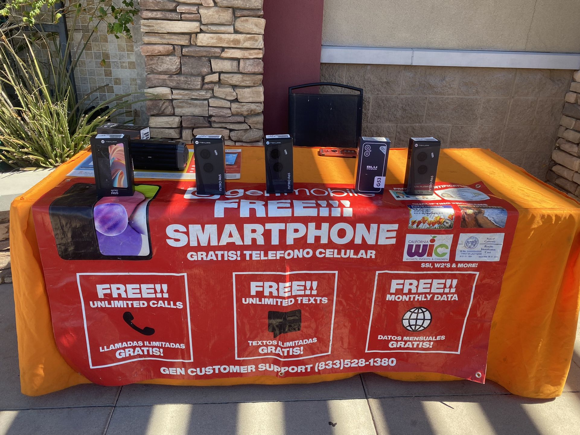 Free phones Services