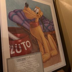 Disney colledors lithograph