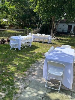 Party table & chair plastic