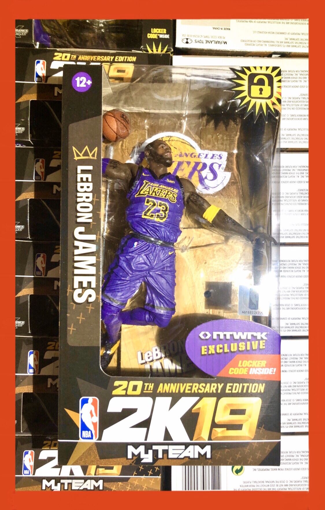 Lebron James NBA LA Lakers McFarlane Toys Figure Rare