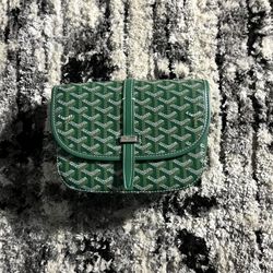 Green Belverde Messenger Bag