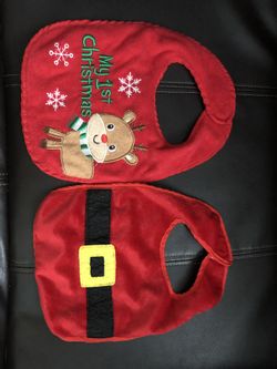 2 Christmas Bibs