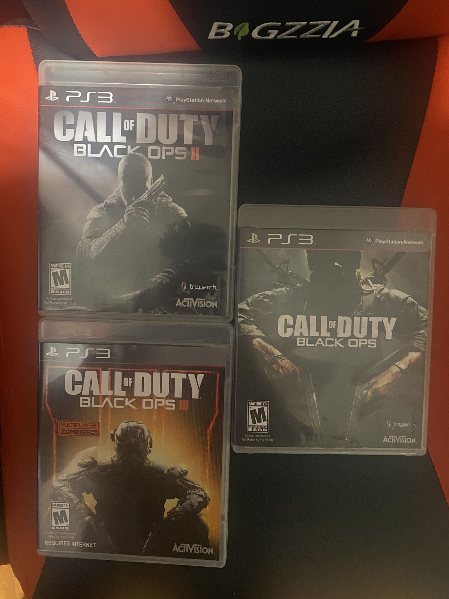 Call Of Duty Black Ops 1, 2, And 3 For PS3 🎮