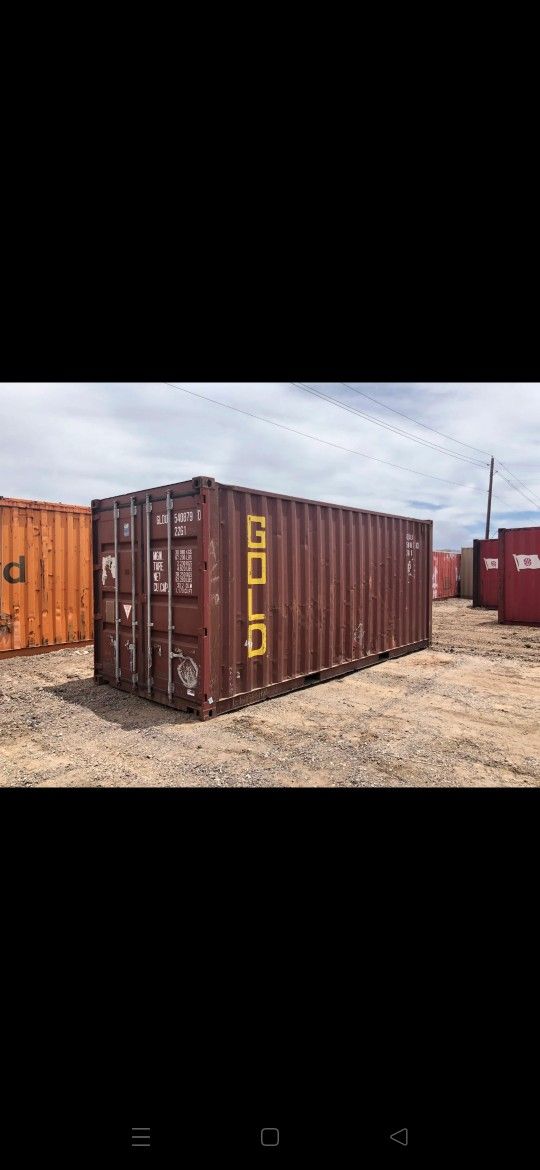 20' WWT Used Conex Containers