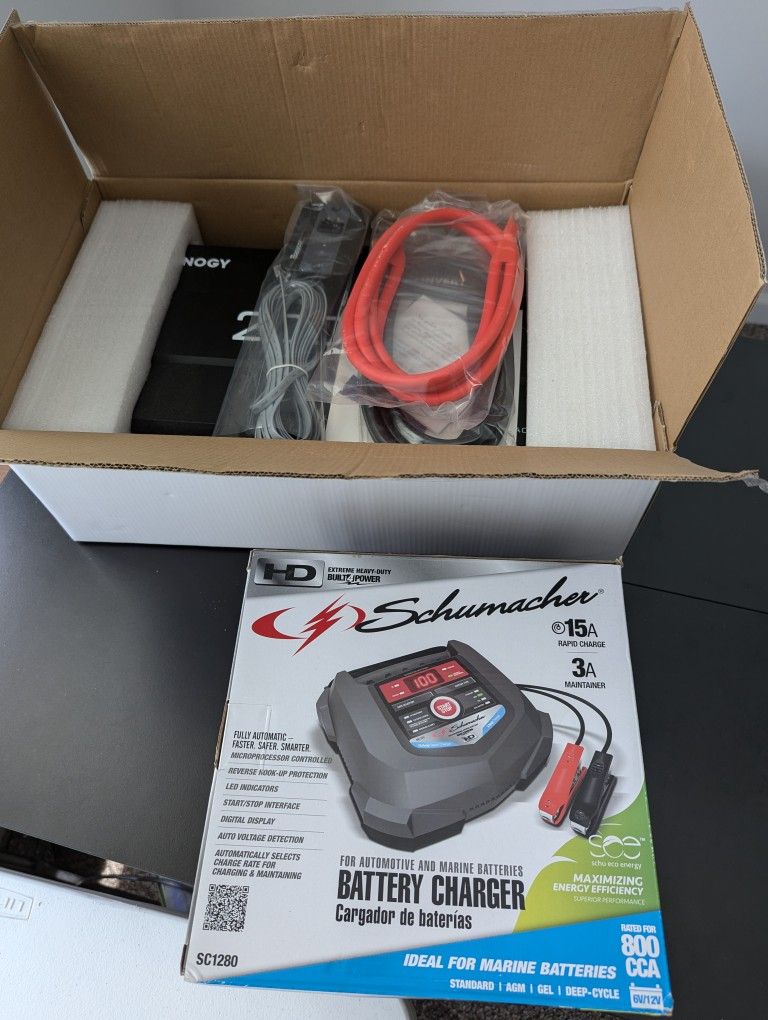 Moving Sale! New Schumacher Charger & Renogy Inverter - Priced Below Amazon!
