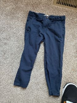 Kids Navy Blue Chino Pants