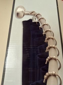 adjustable curved shower rod