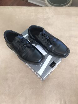 Boys Stacy Adams Black Dress Shoes