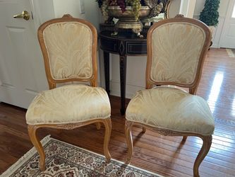 Two beautiful accent chairs