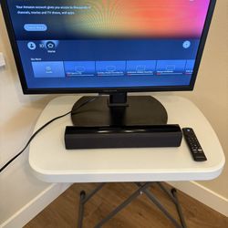 24” Tv With Wireless Bluetooth Sound Bar 