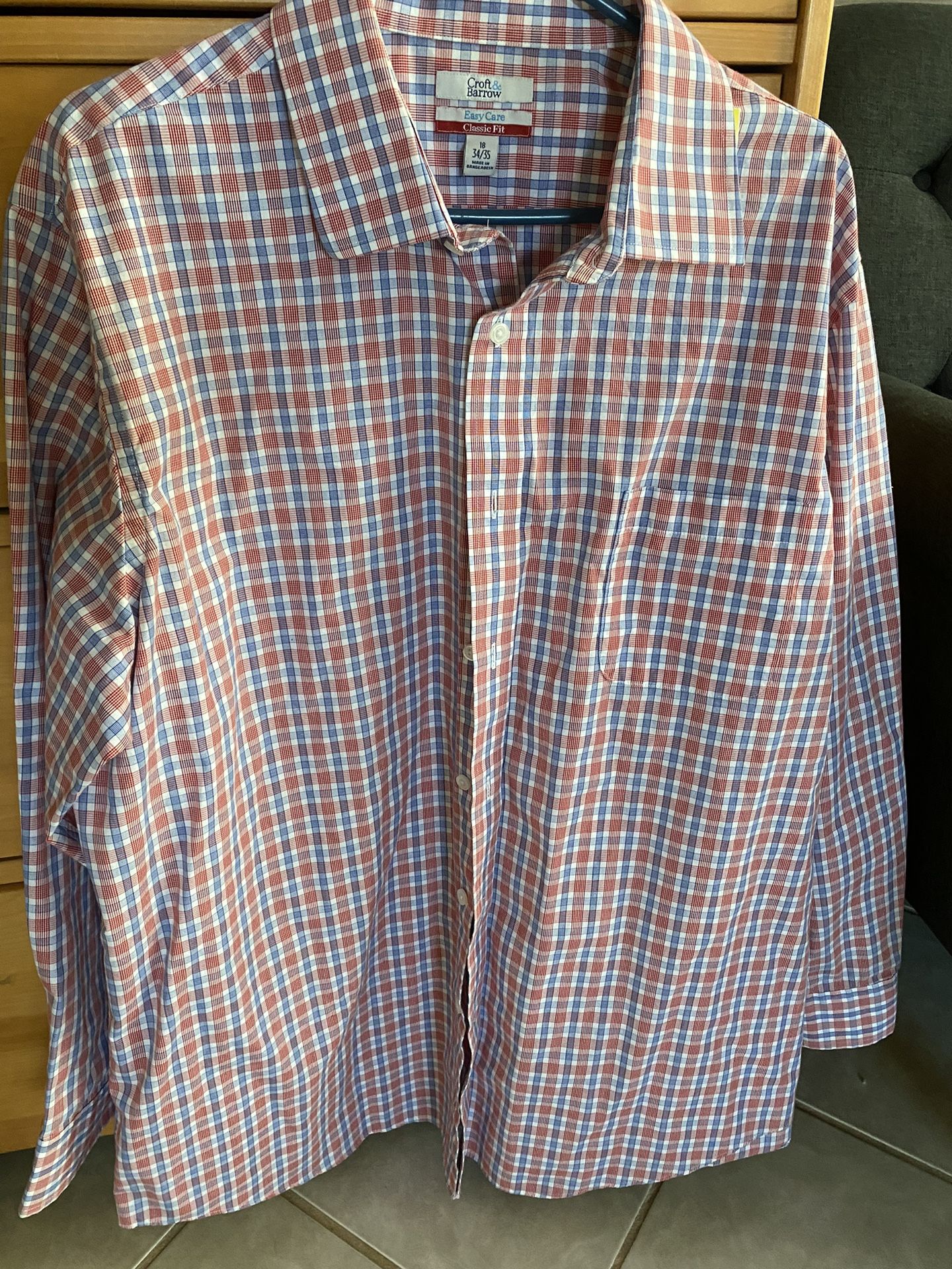 Croft&Borrow Button Up