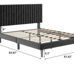 QUEEN BLACK BED FRAME