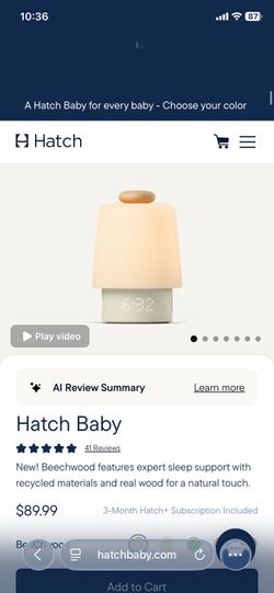 Hatch baby