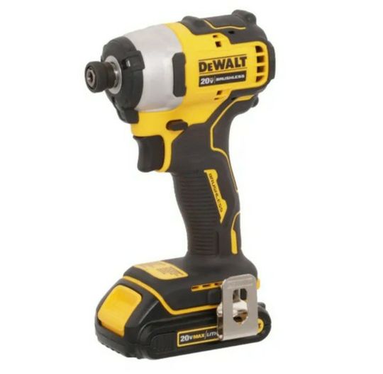 Dewalt 20-Volt MAX Cordless Brushless Compact 1/4 in. Impact Driver (Tool Only)