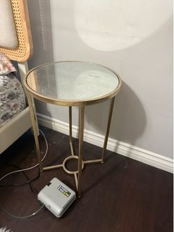 Gold Side Table