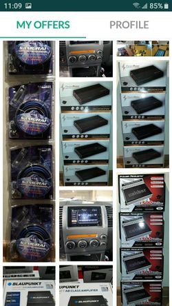 Amplifiers starting at 100 dlls