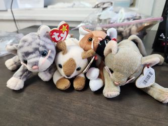 Beanie Babies Kittens,retired