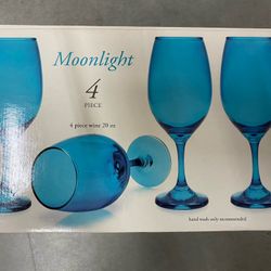 Teal Wine glasses (11 )