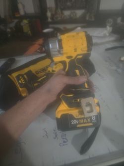 20Vmax  1/2impact 3speed drill for dewalt 20VMAX  with battery 8ah max without charger
