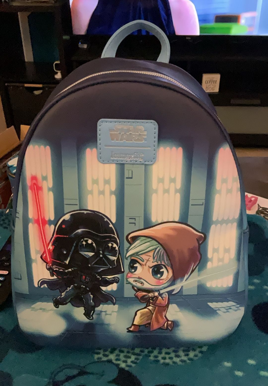 Loungefly Star Wars Darth Vs Obi-wan Chili Characters Backpack