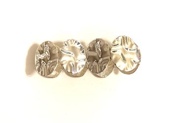 SILVER COLOR STRETCHY BRACELET / NEW