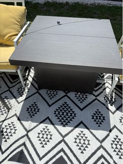 Propane fire pit