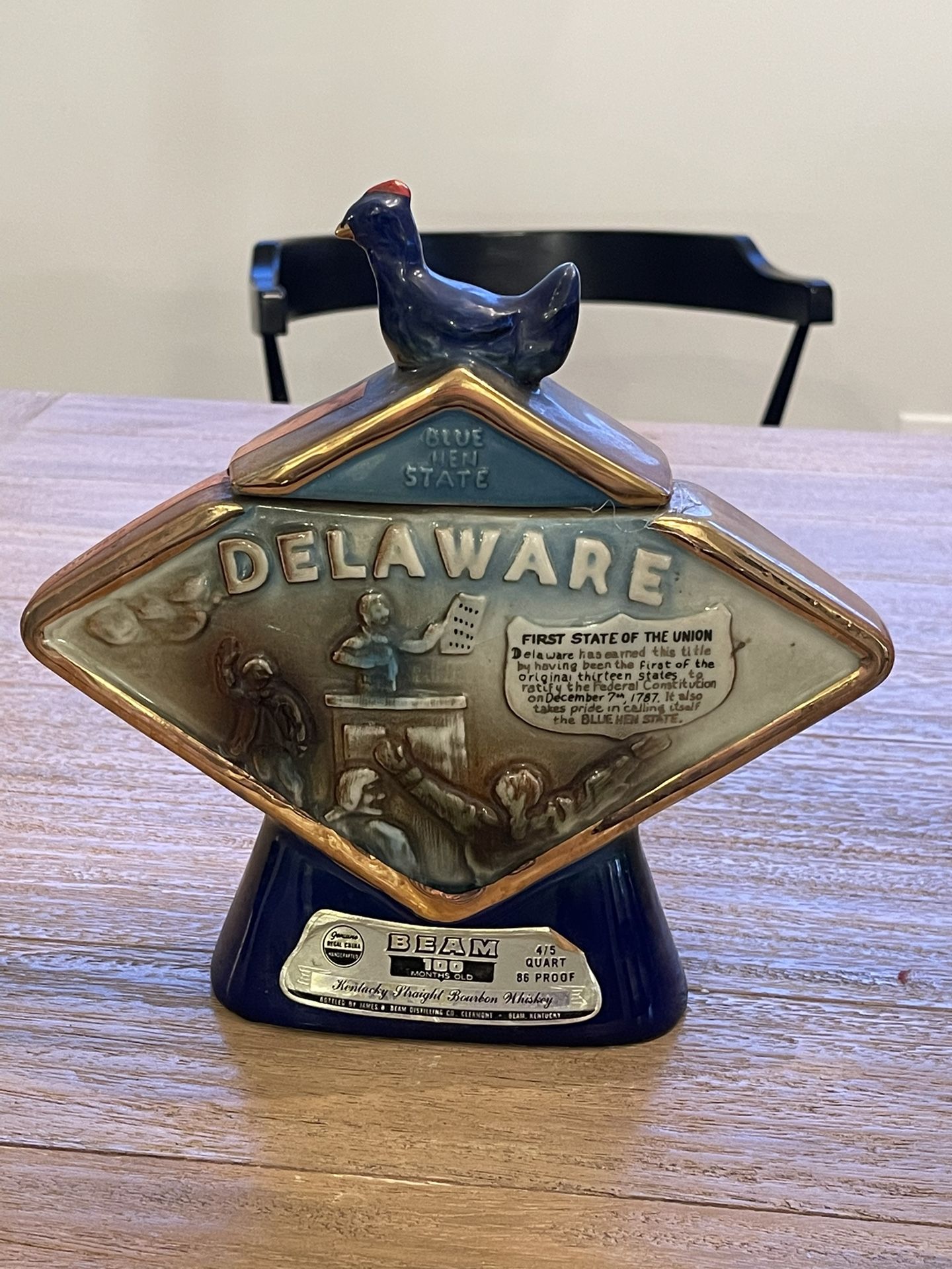 Delaware Vintage Collectors Bottle