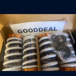 Fit 88 to 2000 Civic / CRX / Del Sol / Integra Aluminum Scaled Coilover Kit