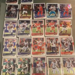 2020 Optic Football Cards QB Lot