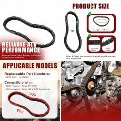 59011-0047 CVT Drive Belt for Kawasaki Teryx KRX 1000
