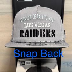 Property Of Las Vegas Raiders New Era Snap Back Hat