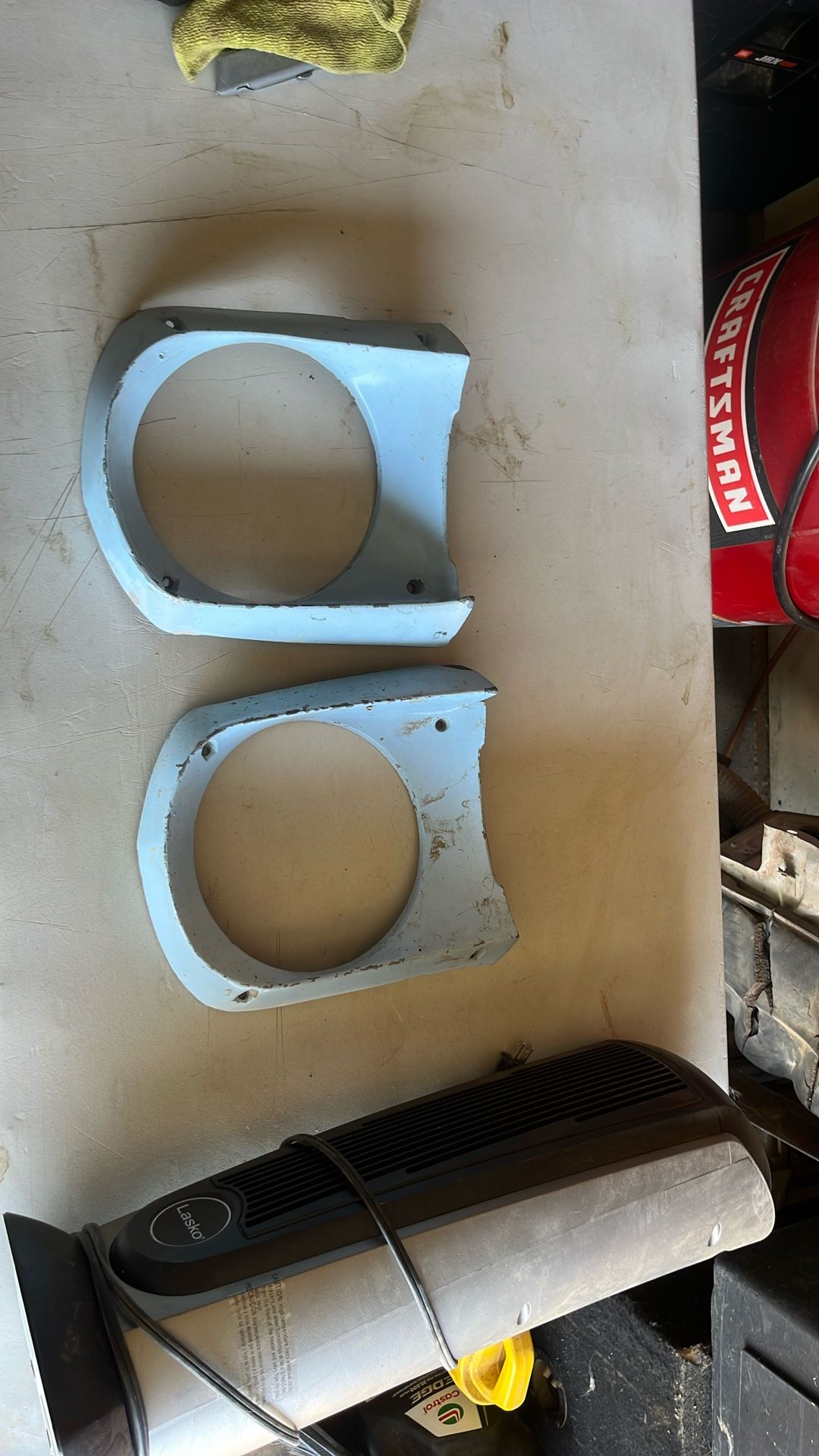 ‘66 Mustang Headlight Bezel Pair