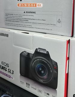 Canon EOS Rebel SL3 DSLR Camera with 18-55mm Lens (Black)