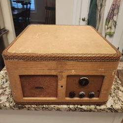 Vintage DECCA Portable Record Player 1950