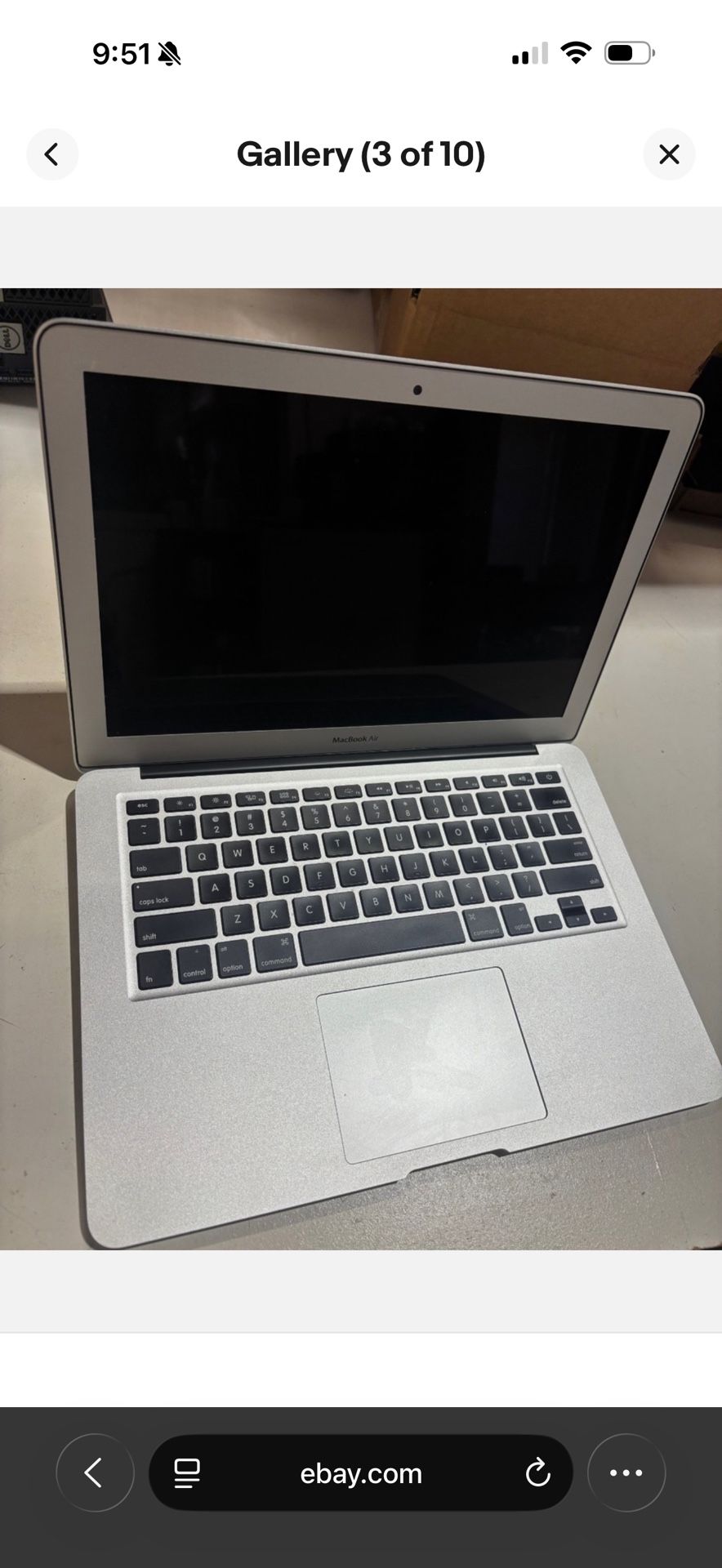 2017 MacBook Air.